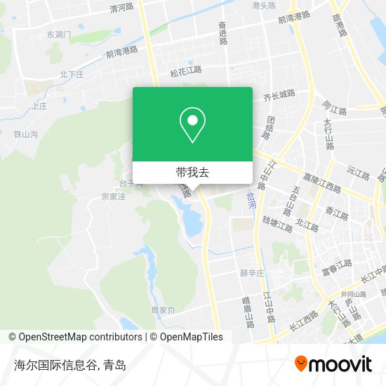 海尔国际信息谷地图