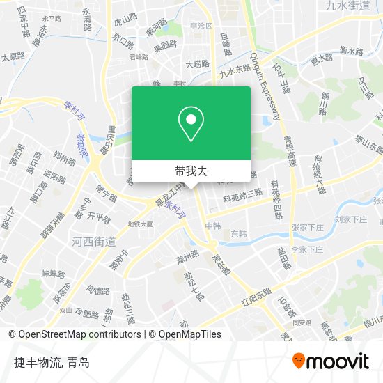 捷丰物流地图