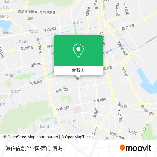 海信信息产业园-西门地图