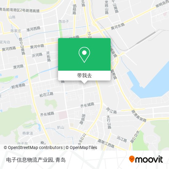电子信息物流产业园地图