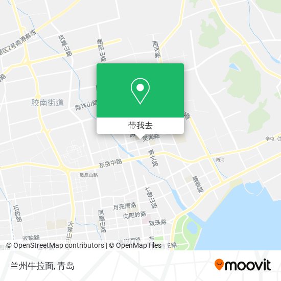 兰州牛拉面地图