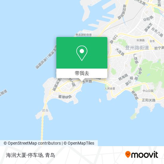 海润大厦-停车场地图