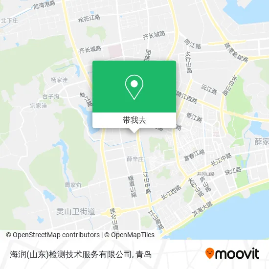 海润(山东)检测技术服务有限公司地图