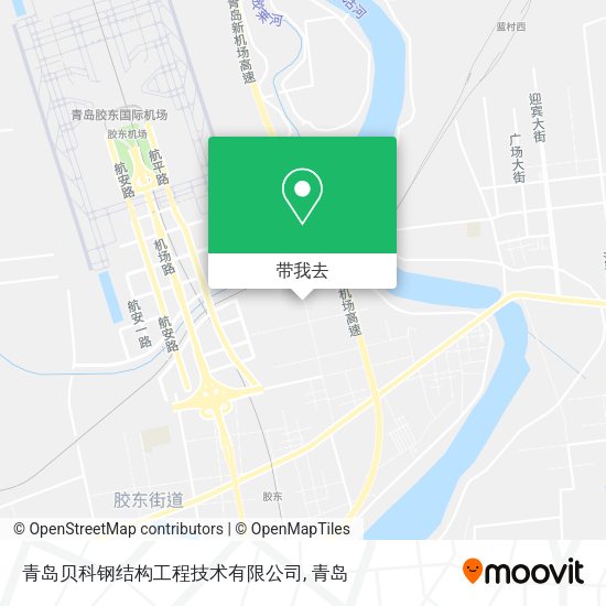 青岛贝科钢结构工程技术有限公司地图