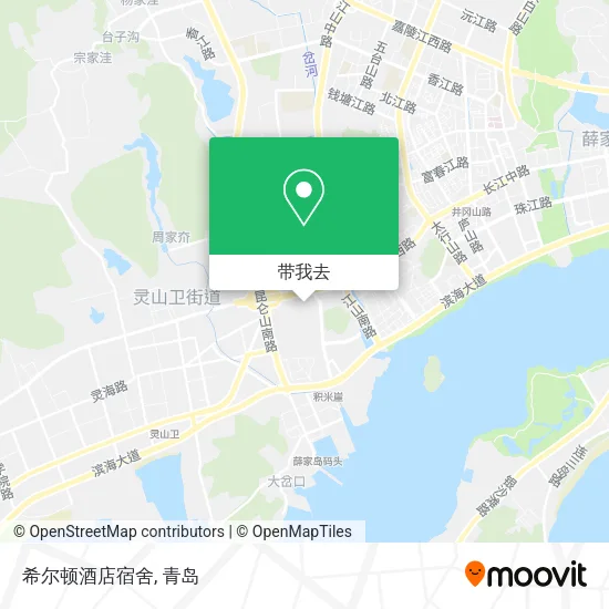 希尔顿酒店宿舍地图