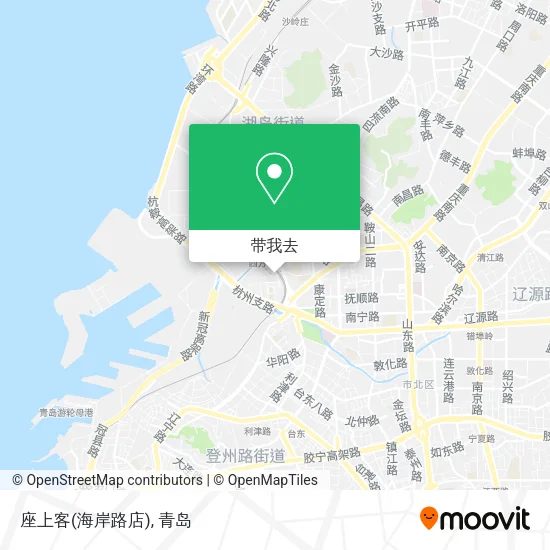 座上客(海岸路店)地图