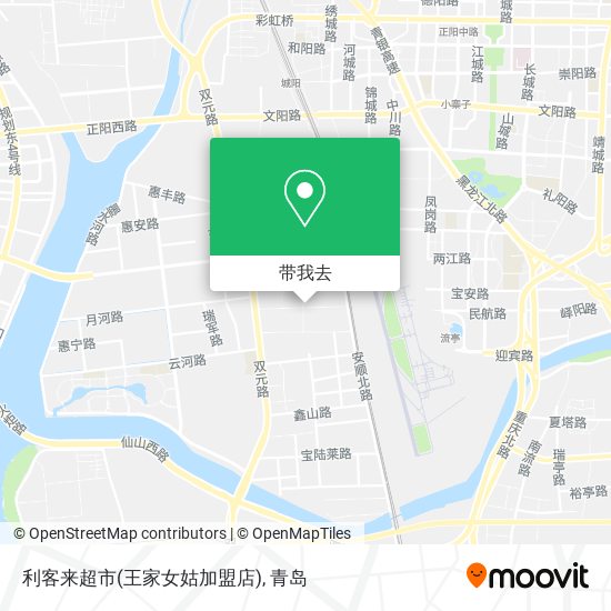 利客来超市(王家女姑加盟店)地图
