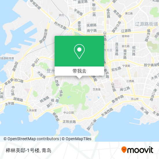 榉林美邸-1号楼地图