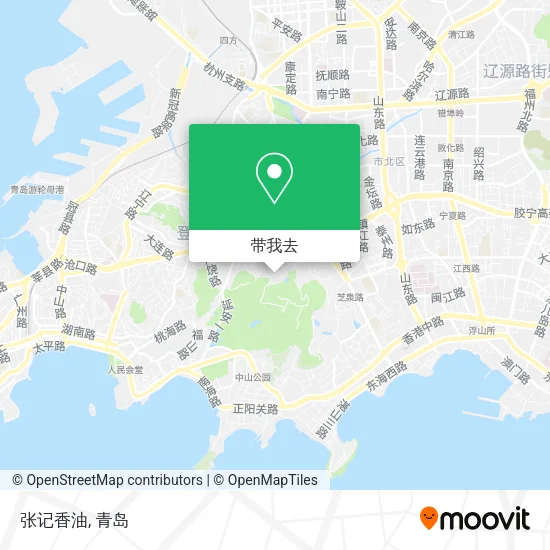 张记香油地图