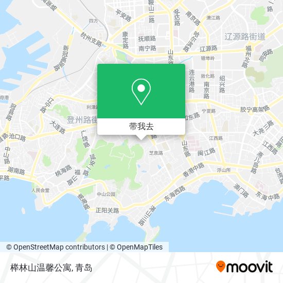 榉林山温馨公寓地图