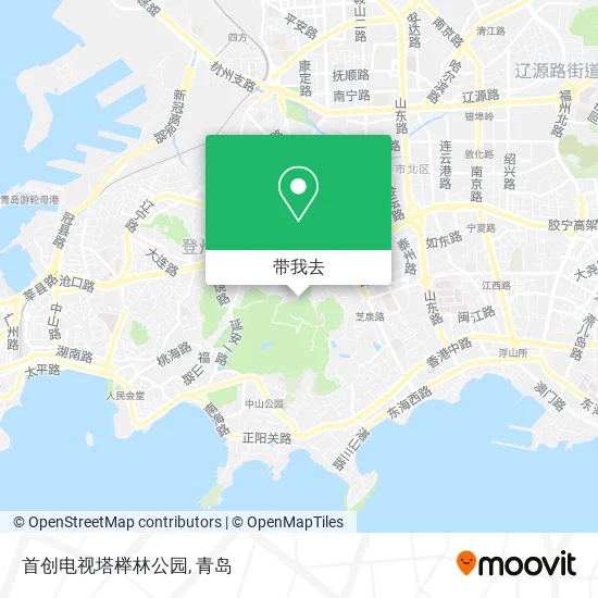 首创电视塔榉林公园地图