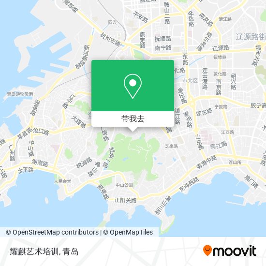 耀麒艺术培训地图