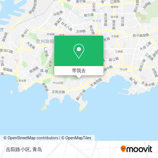 岳阳路小区地图