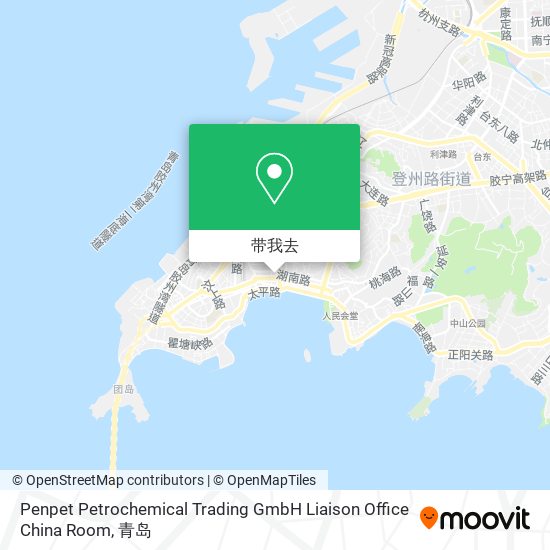 Penpet Petrochemical Trading GmbH Liaison Office China Room地图