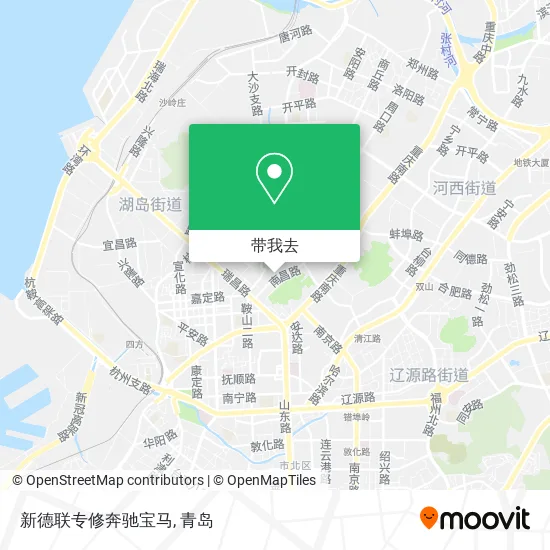 新德联专修奔驰宝马地图