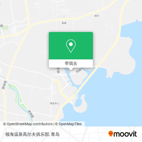 领海温泉高尔夫俱乐部地图