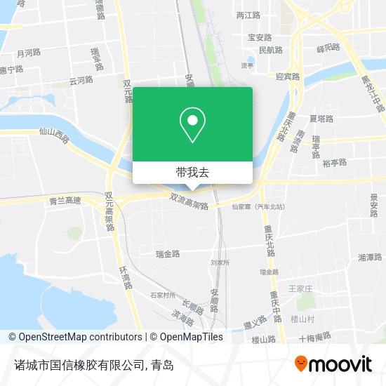诸城市国信橡胶有限公司地图