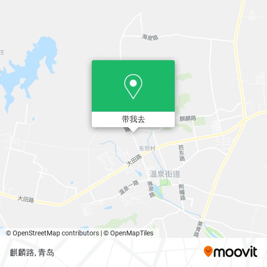 麒麟路地图