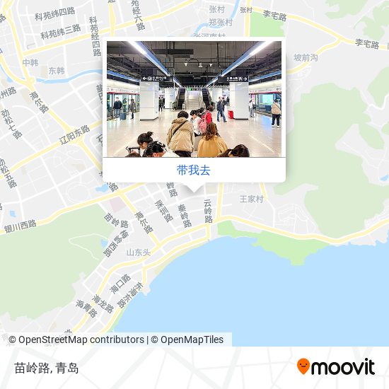 苗岭路地图