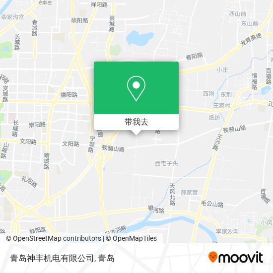 青岛神丰机电有限公司地图