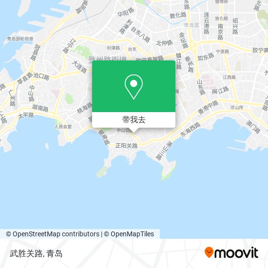 武胜关路地图