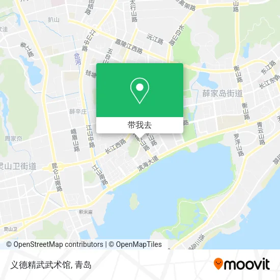 义德精武武术馆地图