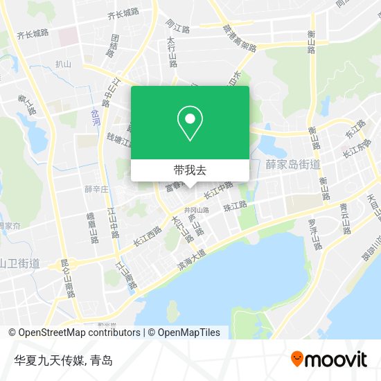华夏九天传媒地图