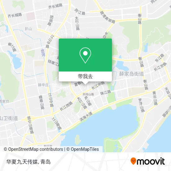 华夏九天传媒地图