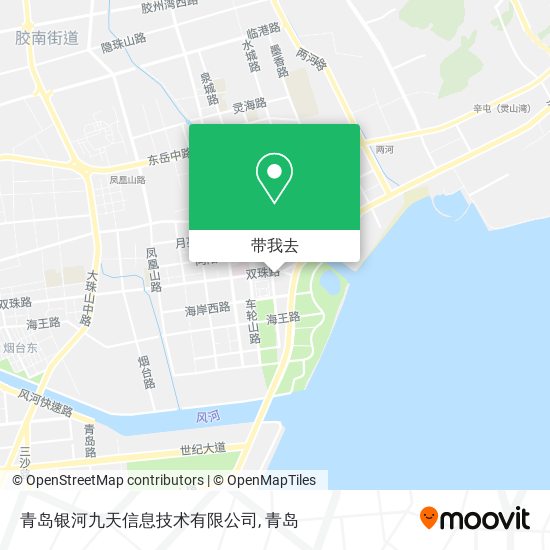 青岛银河九天信息技术有限公司地图
