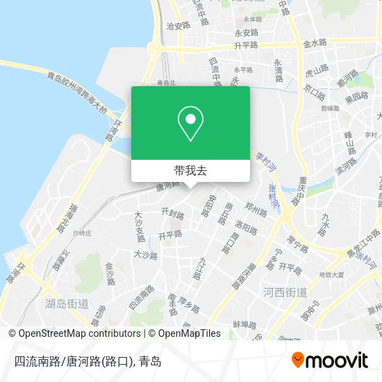 四流南路/唐河路(路口)地图