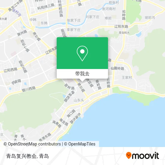 青岛复兴教会地图