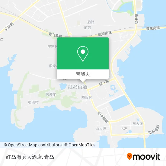 红岛海滨大酒店地图