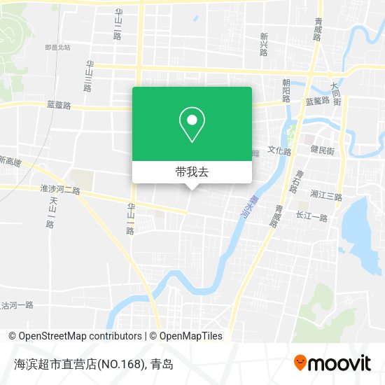 海滨超市直营店(NO.168)地图