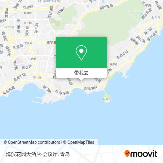 海滨花园大酒店-会议厅地图