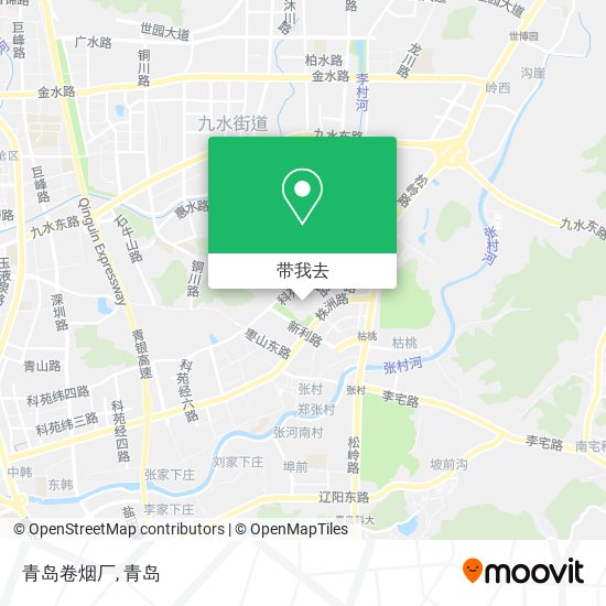 青岛卷烟厂地图