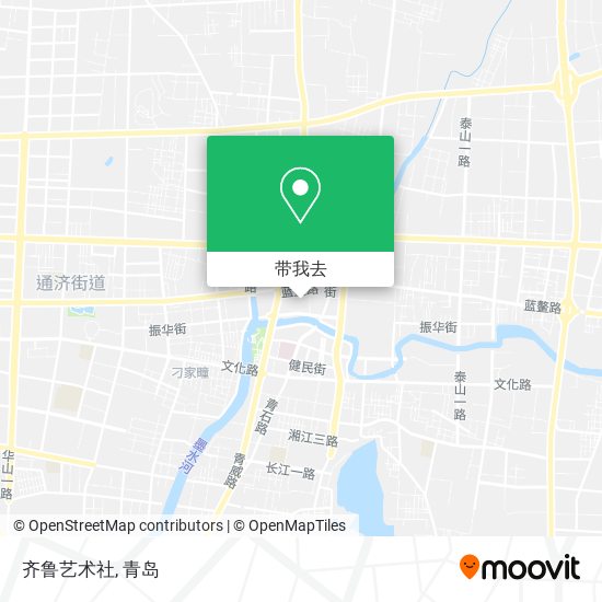齐鲁艺术社地图