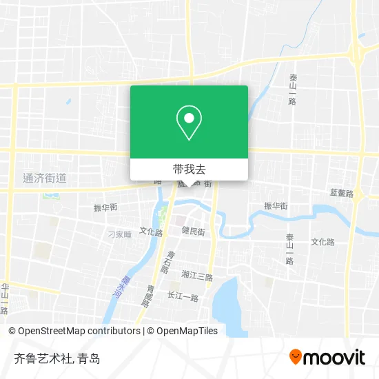 齐鲁艺术社地图