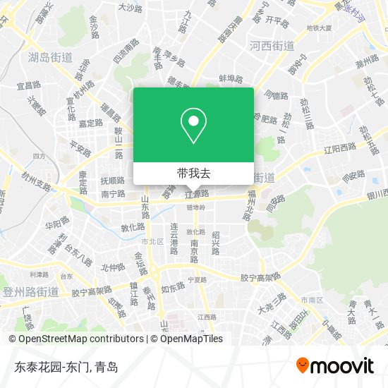 东泰花园-东门地图
