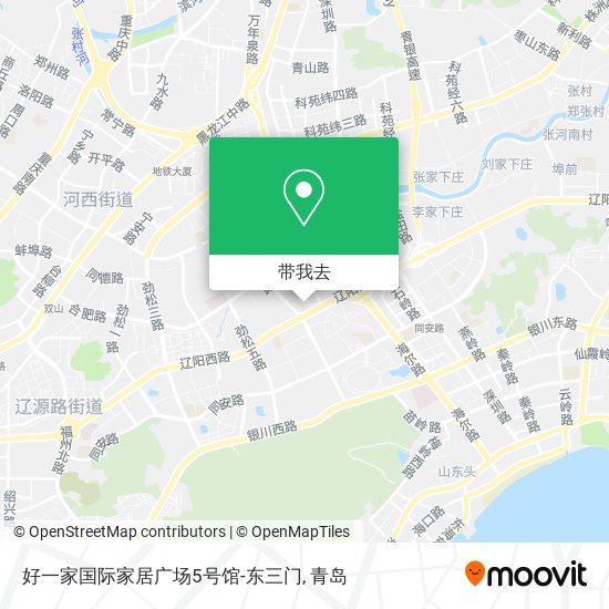 好一家国际家居广场5号馆-东三门地图