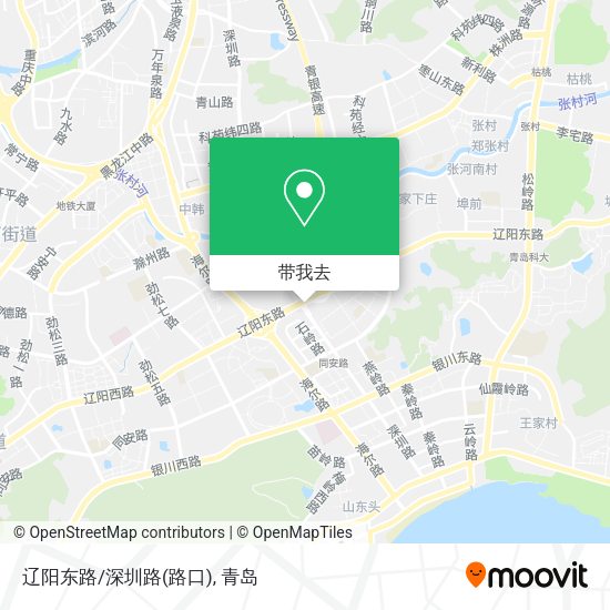 辽阳东路/深圳路(路口)地图