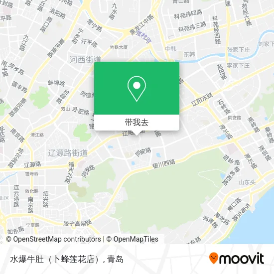 水爆牛肚（卜蜂莲花店）地图