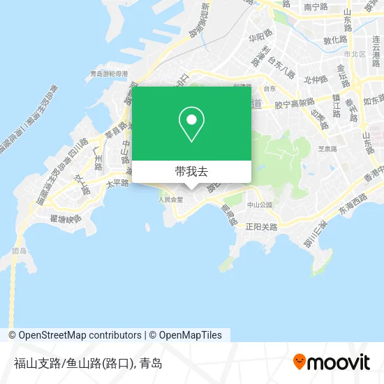 福山支路/鱼山路(路口)地图