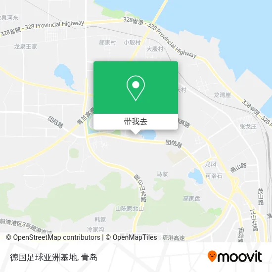 德国足球亚洲基地地图