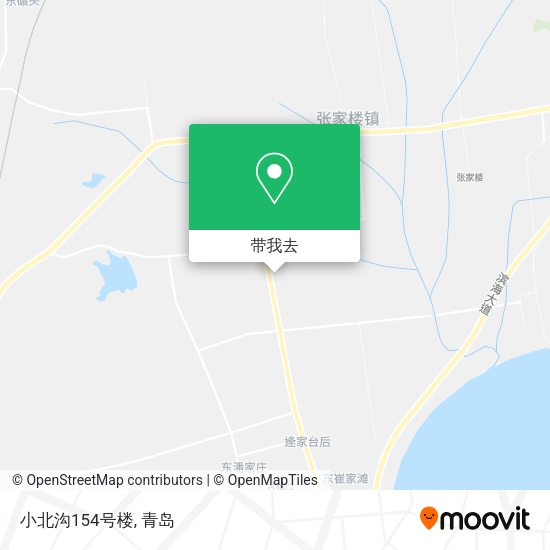 小北沟154号楼地图