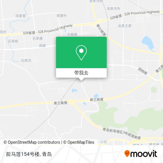 前马莲154号楼地图