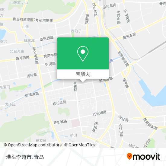 港头李超市地图