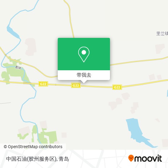 中国石油(胶州服务区)地图