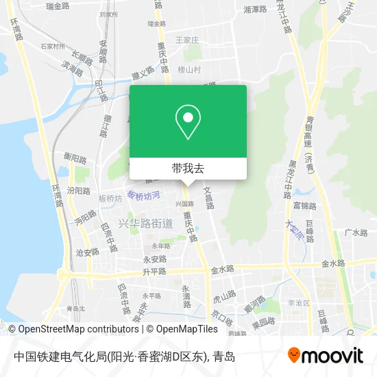 中国铁建电气化局(阳光·香蜜湖D区东)地图