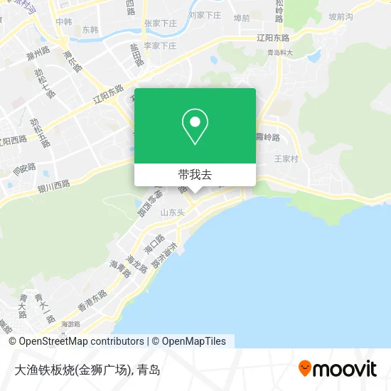 大渔铁板烧(金狮广场)地图