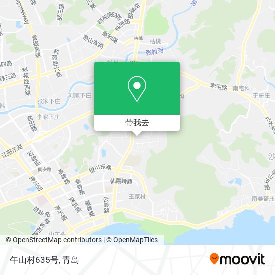 午山村635号地图